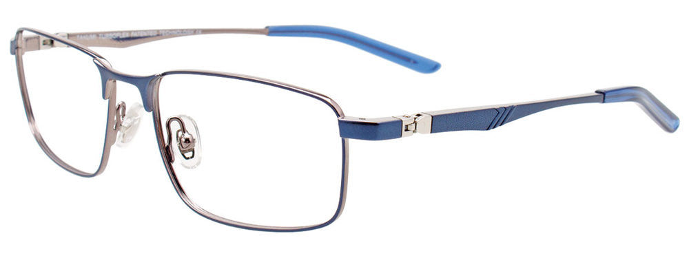 #color_Satin Light Blue & Shiny Silver