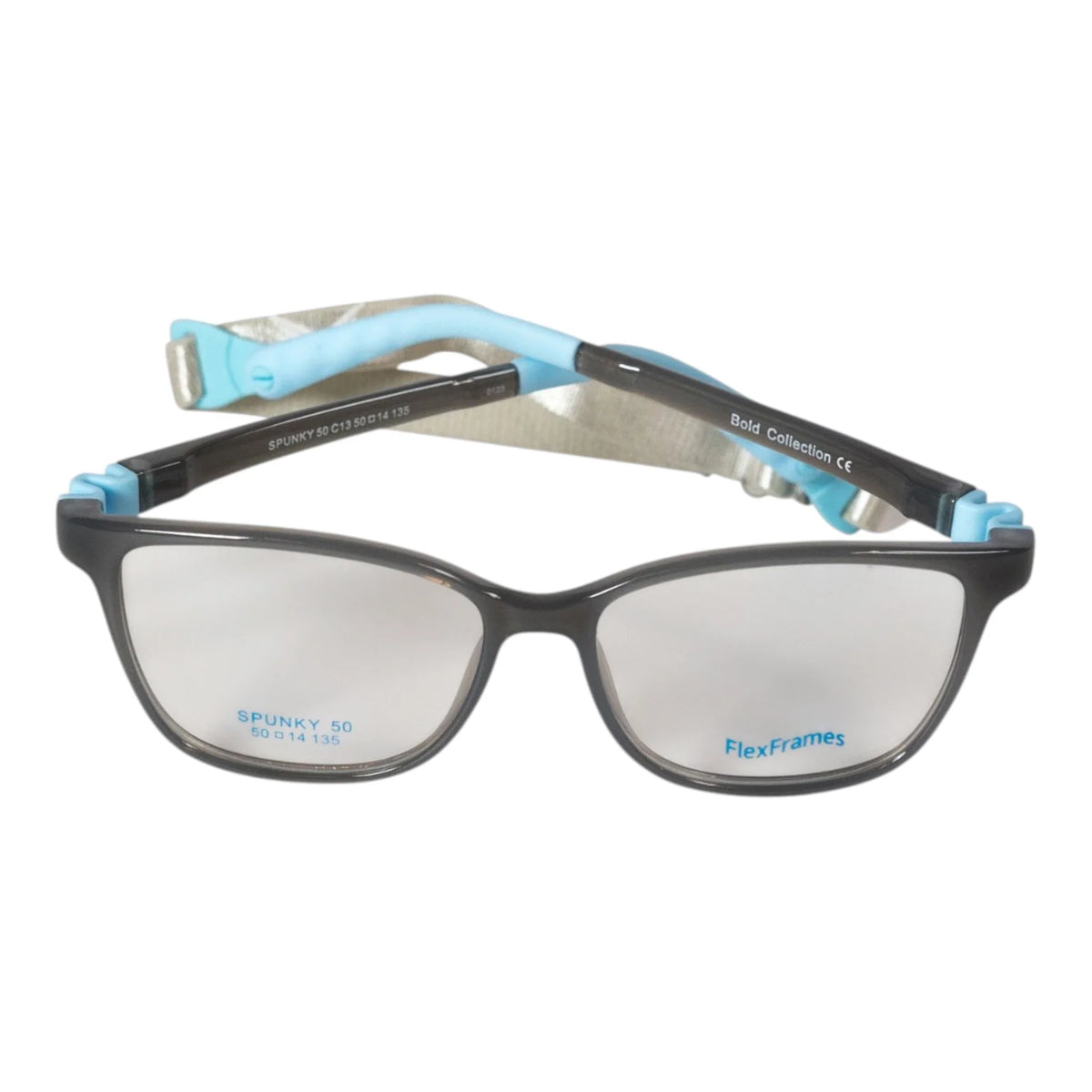 FlexFrames Spunky 44 Kids Glasses - Flexible Rectangular Frame
