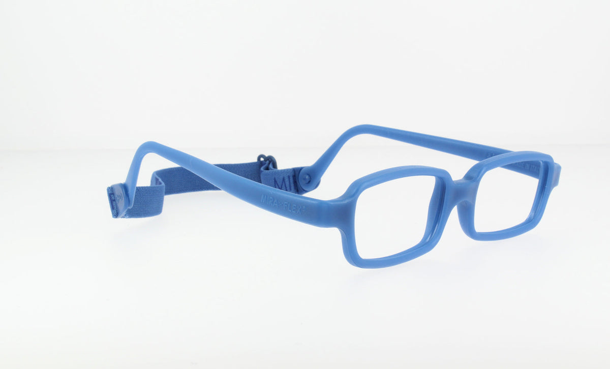 Miraflex Baby One 2 Blue Authentic Eyeglasses 44-16-125 Miraflex MF4001 Kids Blue Prescription Eyeglasses main image 4